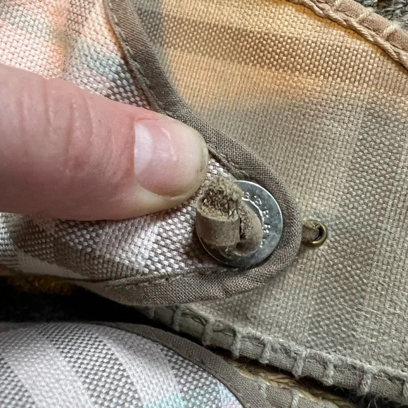 Burberry Y2K Espadrille Sandals, size 40 - Picture 9 of 10